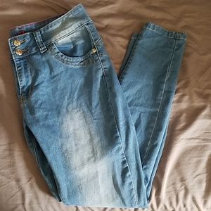 Girls stretchy jeans